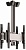 Потолочное двухстороннее крепление для дисплеев Vogel's C0844 Dual Silver